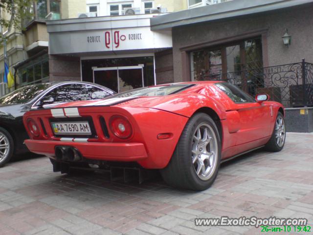 Ford GT spotted in Kiev, Ukraine
