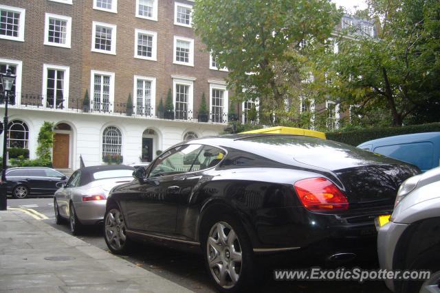 Bentley Continental spotted in Knightsbridge, United Kingdom