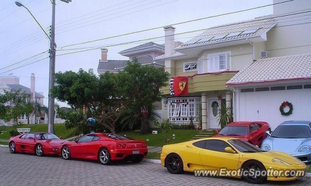Ferrari 360 Modena spotted in Florianópolis, Brazil