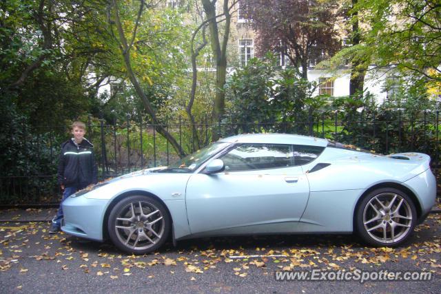 Lotus Evora spotted in Knightsbridge, United Kingdom