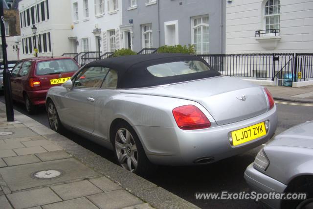 Bentley Continental spotted in Knightsbridge, United Kingdom