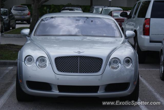 Bentley Continental spotted in Miami, Florida