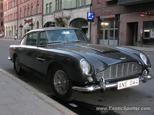 Aston Martin DB4 spotted in Sockholm, Sweden