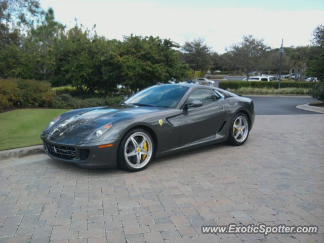 Ferrari 599GTB spotted in Jacksonville, Florida