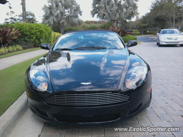 Aston Martin DB9 spotted in Jacksonville, Florida