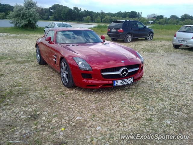 Mercedes SLS AMG spotted in Bucharest, Romania