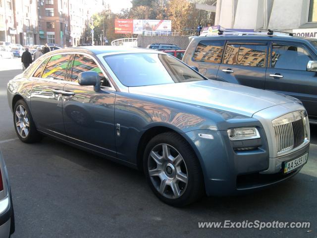 Rolls Royce Ghost spotted in Kiev, Ukraine