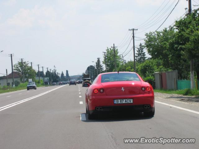 Ferrari 612 spotted in Bucharest, Romania