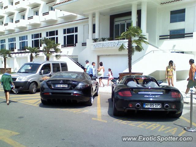 Mercedes SLR spotted in Mamaia, Romania
