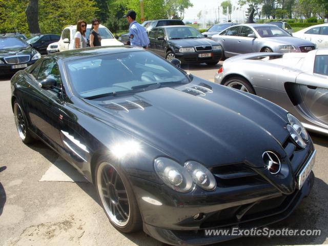 Mercedes SLR spotted in Mamaia, Romania