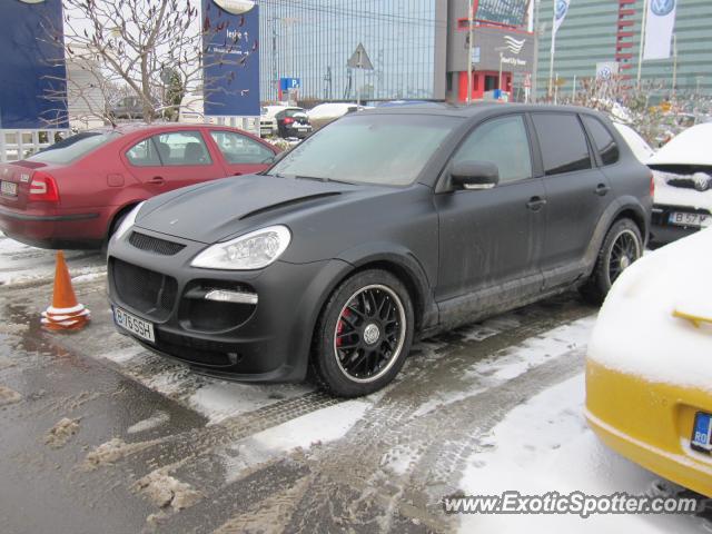 Porsche Cayenne Gemballa 650 spotted in Bucharest, Romania