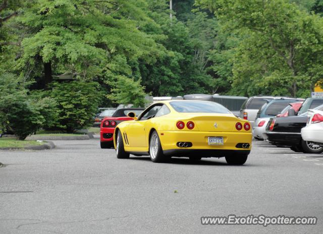 Ferrari 550 spotted in Greenwich, Connecticut