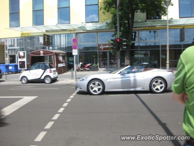 Ferrari California spotted in Berlin, Germany
