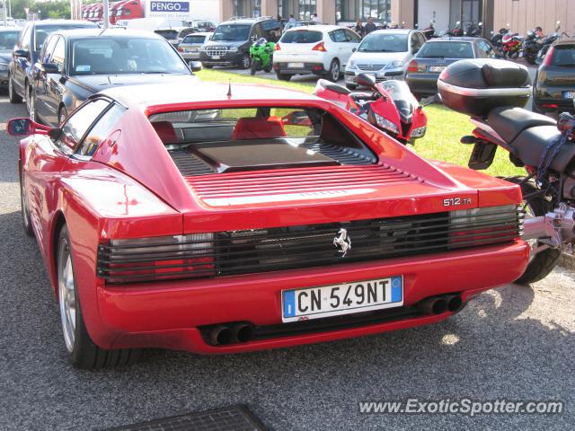 Ferrari Testarossa spotted in Bassano Del Grappa, Italy