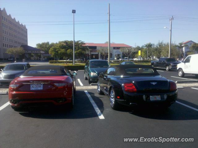 Maserati GranTurismo spotted in Marco Island, Florida