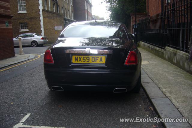 Rolls Royce Phantom spotted in Knightsbridge, United Kingdom
