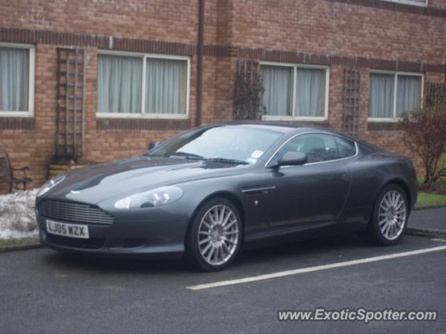 Aston Martin DB9 spotted in Tiverton, United Kingdom
