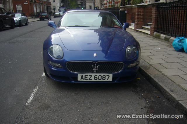 Maserati Gransport spotted in Knightsbridge, United Kingdom