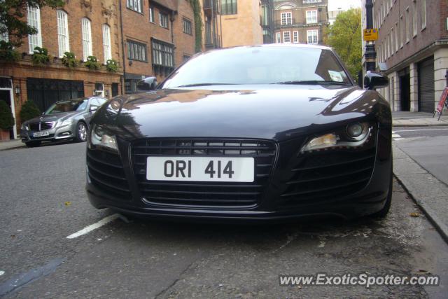 Audi R8 spotted in Knightsbridge, United Kingdom