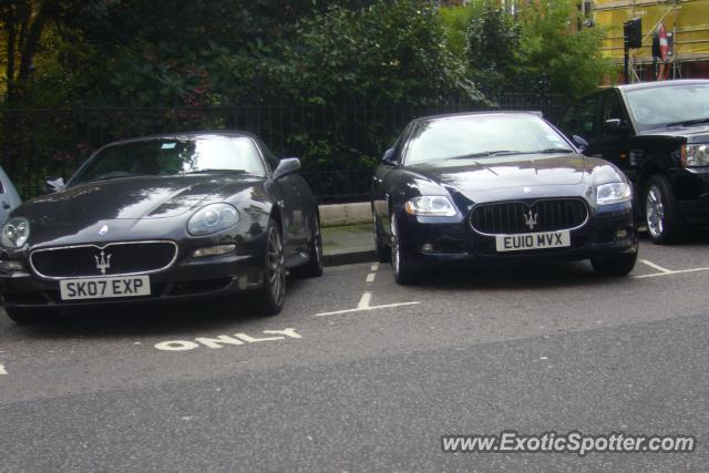 Maserati Quattroporte spotted in Knightsbridge, United Kingdom