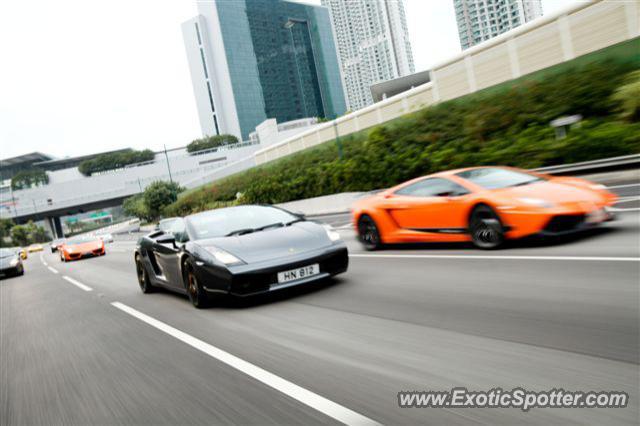 Lamborghini Gallardo spotted in Hong Kong, China