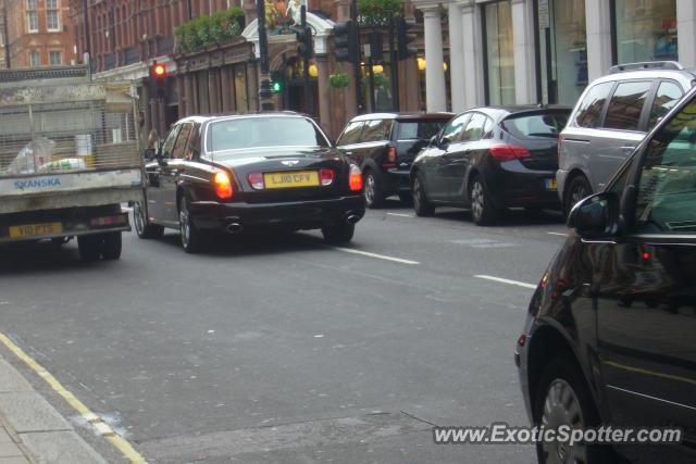 Bentley Arnage spotted in Mayfair, United Kingdom