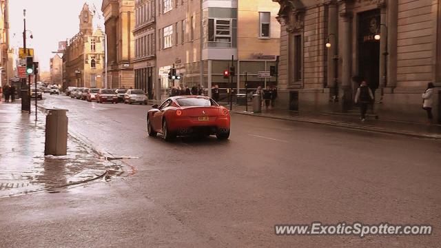 Ferrari 599GTB spotted in Glasgow, United Kingdom