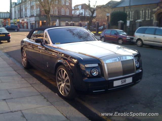 Rolls Royce Ghost spotted in London, United Kingdom