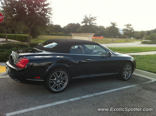 Bentley Continental spotted in Jacksonville, Florida