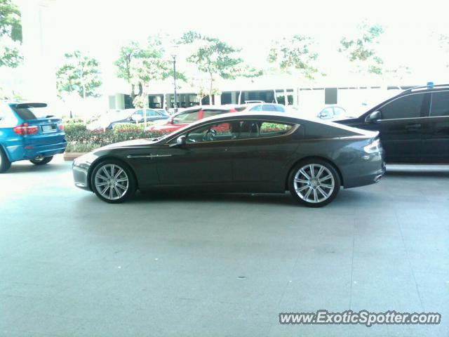 Aston Martin DBS spotted in Shah Alam, Malaysia