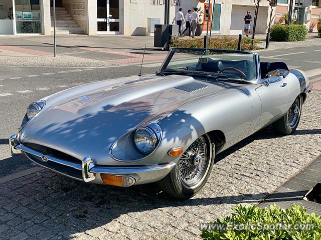 Jaguar E-Type spotted in Vilamoura, Portugal