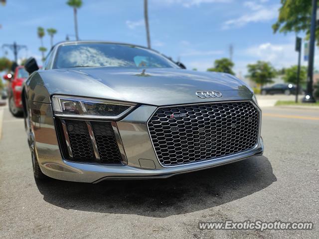 Audi R8 spotted in Miami, Florida