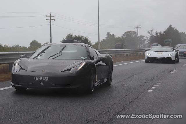 Ferrari 458 Italia spotted in Auckland, New Zealand