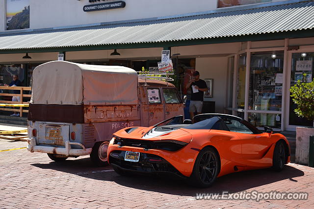 Mclaren 720S spotted in Malibu, California