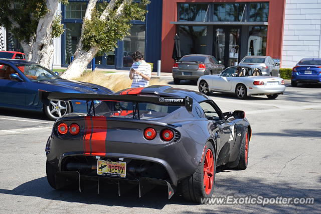 Lotus Elise spotted in Malibu, California