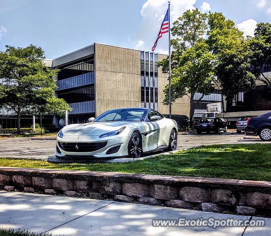 Ferrari Portofino spotted in Birmingham, Michigan