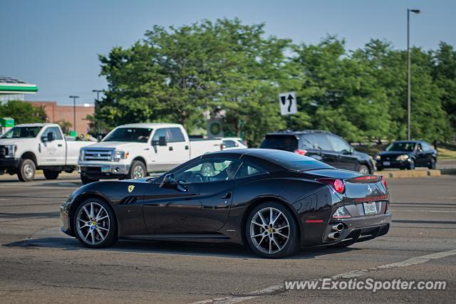 Ferrari California spotted in Columbus, Ohio