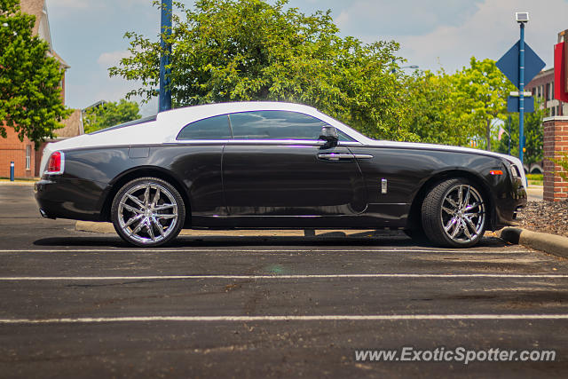 Rolls-Royce Wraith spotted in Columbus, Ohio