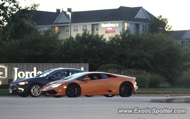 Lamborghini Huracan spotted in West Des Moines, Iowa