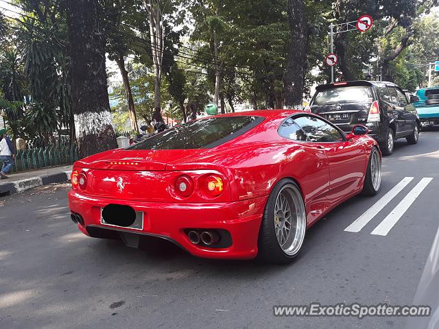 Ferrari 360 Modena spotted in Jakarta, Indonesia