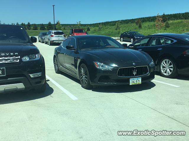 Maserati Ghibli spotted in Urbandale, Iowa