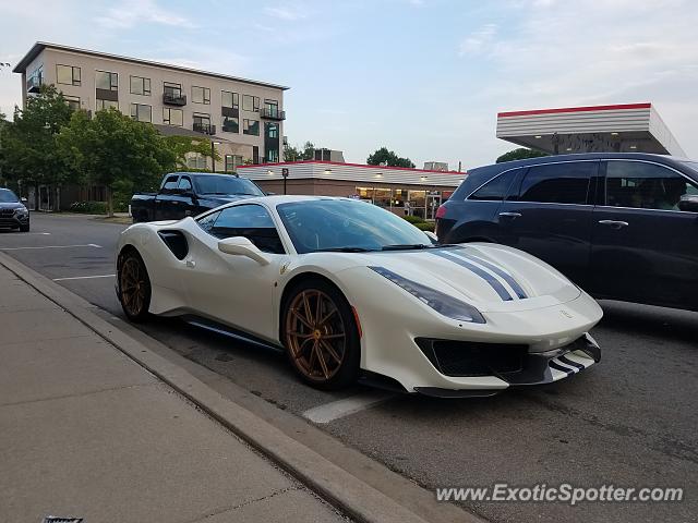Ferrari 488 GTB spotted in Birmingham, Michigan