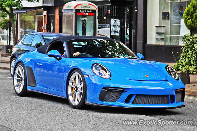 Porsche 911 spotted in Alderley Edge, United Kingdom