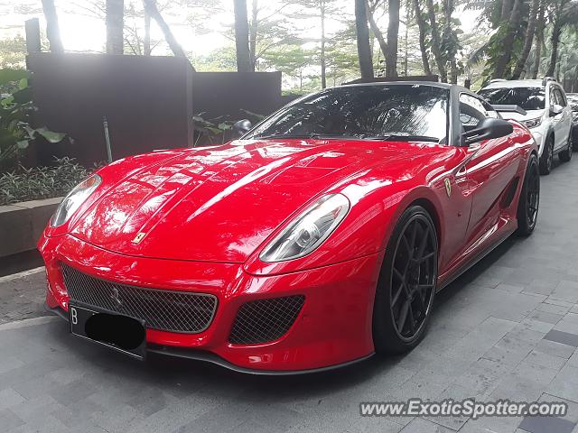 Ferrari 599GTO spotted in Jakarta, Indonesia