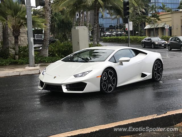 Lamborghini Huracan spotted in Honolulu, Hawaii
