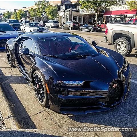 Bugatti Chiron spotted in Wayzata, Minnesota