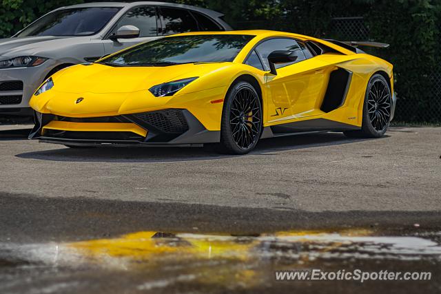Lamborghini Aventador spotted in Columbus, Ohio