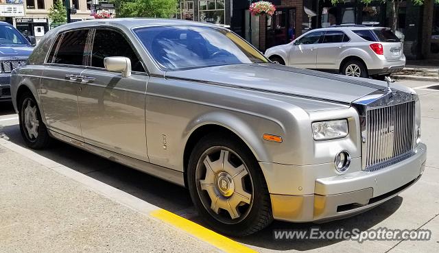Rolls-Royce Phantom spotted in Birmingham, Michigan