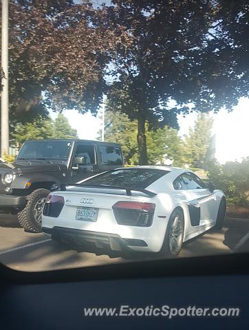 Audi R8 spotted in Wilsonvile, Oregon