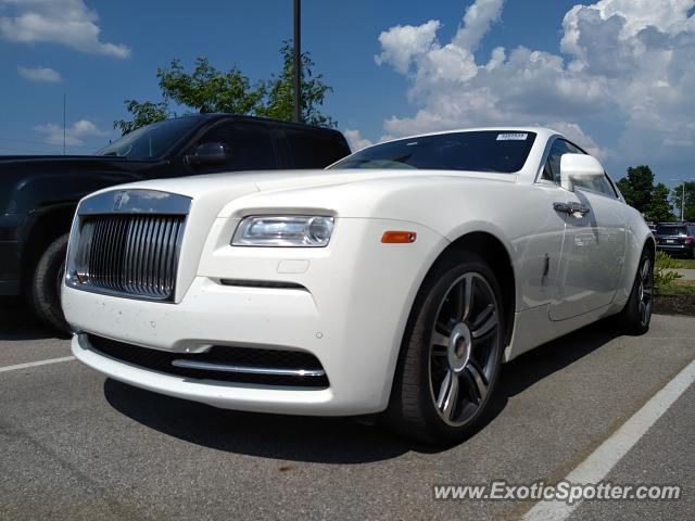 Rolls-Royce Wraith spotted in Carmel, Indiana